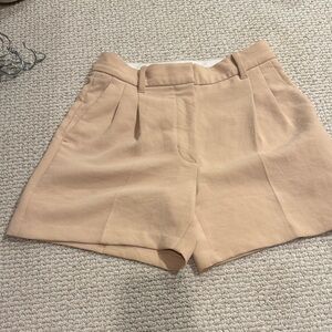 Wilfred High Waist Cream Shorts